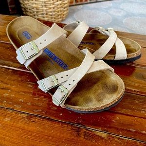 Franca Leather Birkenstock’s in Sandcastle